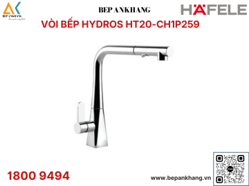Vòi bếp Hafele Hydros HT20-CH1P259 - 570.82.210